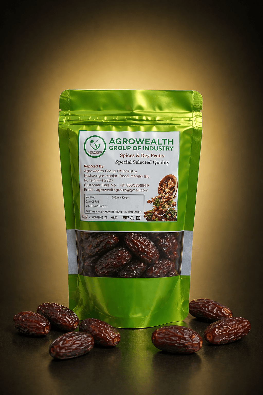 Dates bulk packaging
